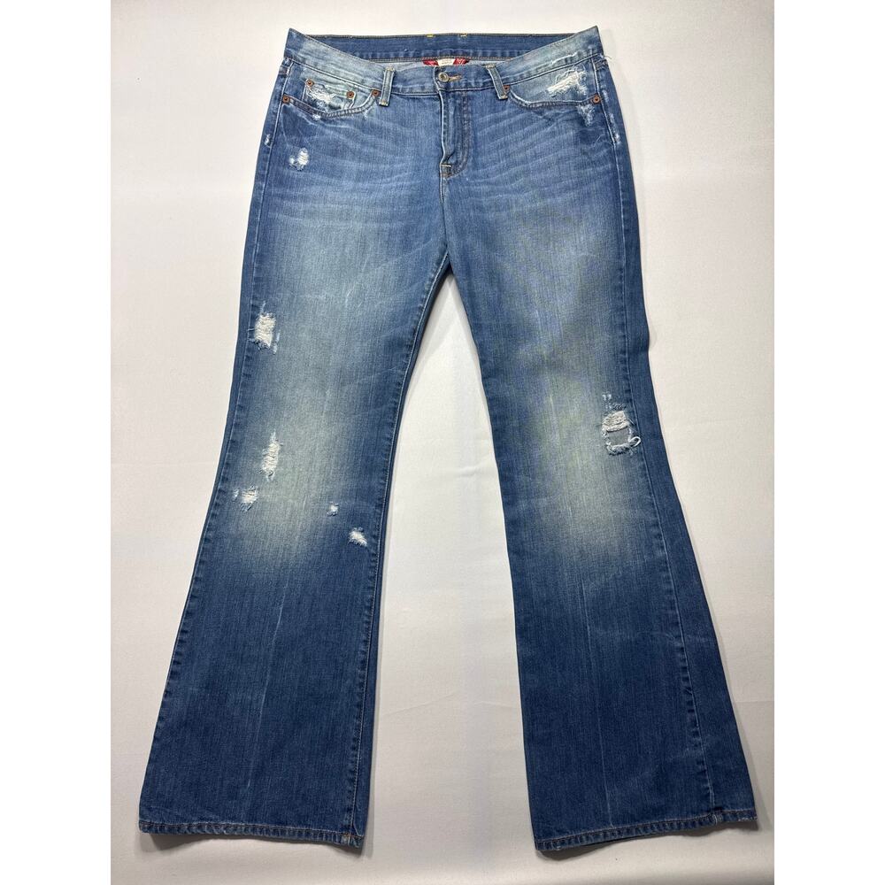 Lucky Brand Women's Sweet N Low Bootcut Blue Jeans - Size 14/32 (35x32)